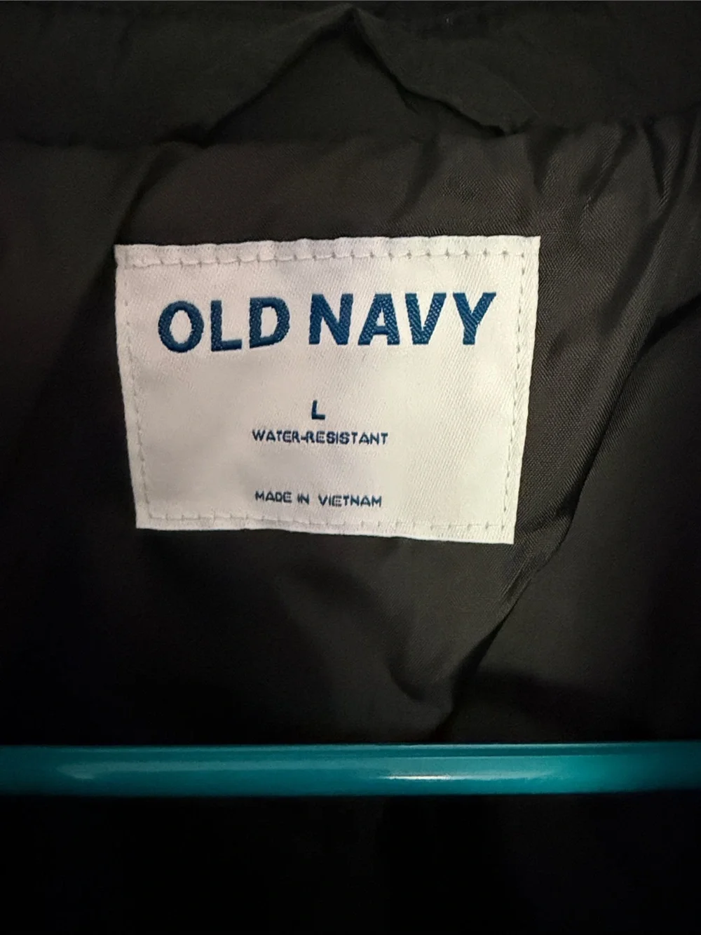 Old Navy Men's Quilted Black Jacket